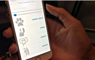 SaferWatch app anonymous tip reporting
