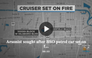 SaferWatch CBS Miami Arsonist Sought after BSO